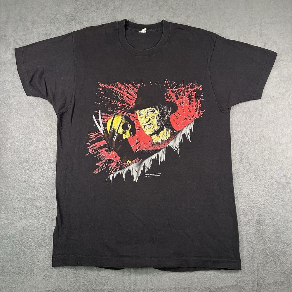 VTG Original 80s A Nightmare On Elm Street 3 Dream Warriors Shirt 1987 Size XL